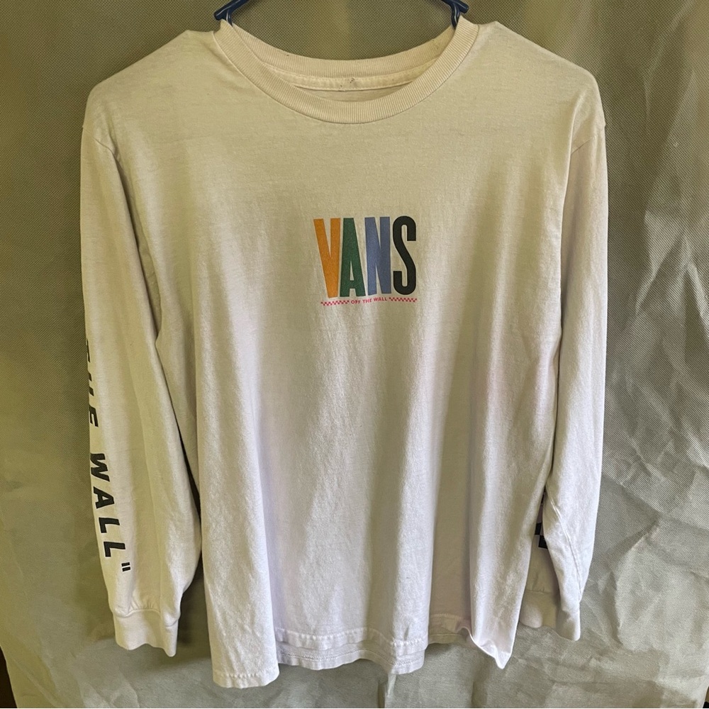 Vans “Off The Wall” Long Sleeve Shirt Size S
